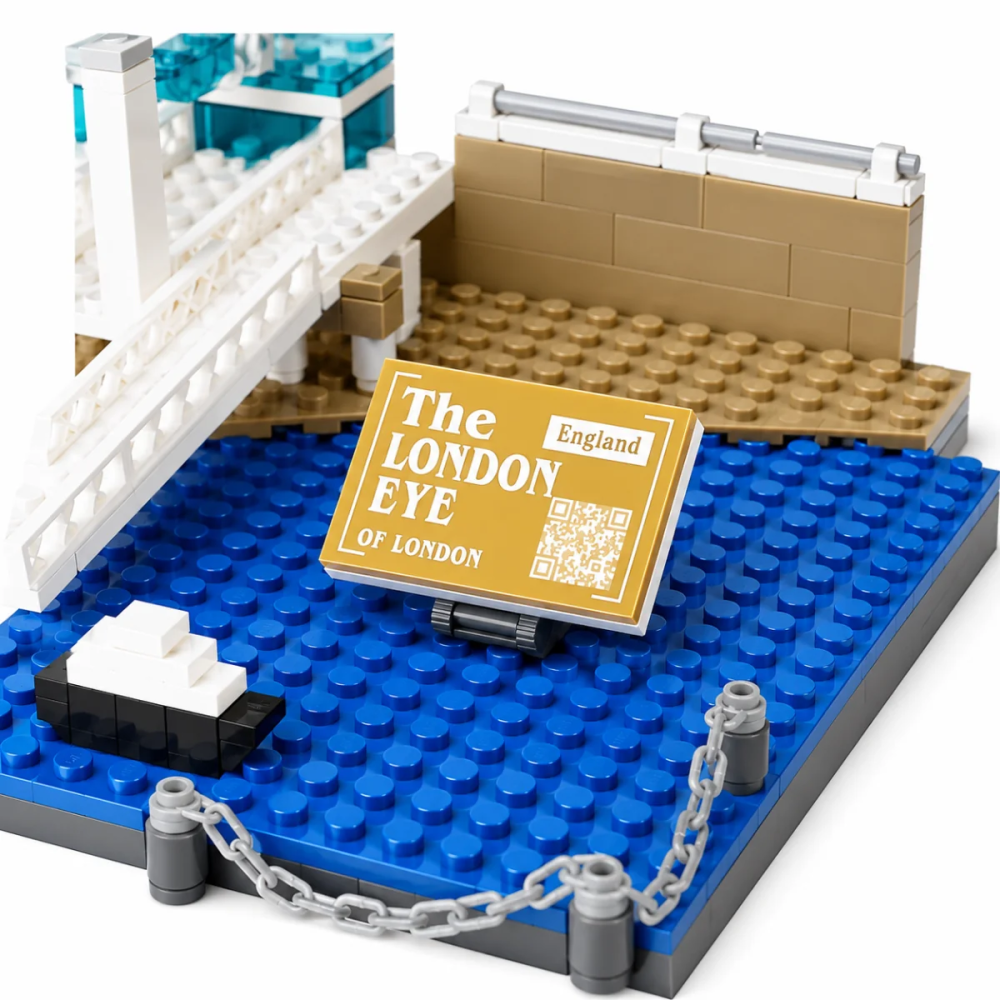 Wange Technická Stavebnica London Eye, Londýnske Oko 1528ks