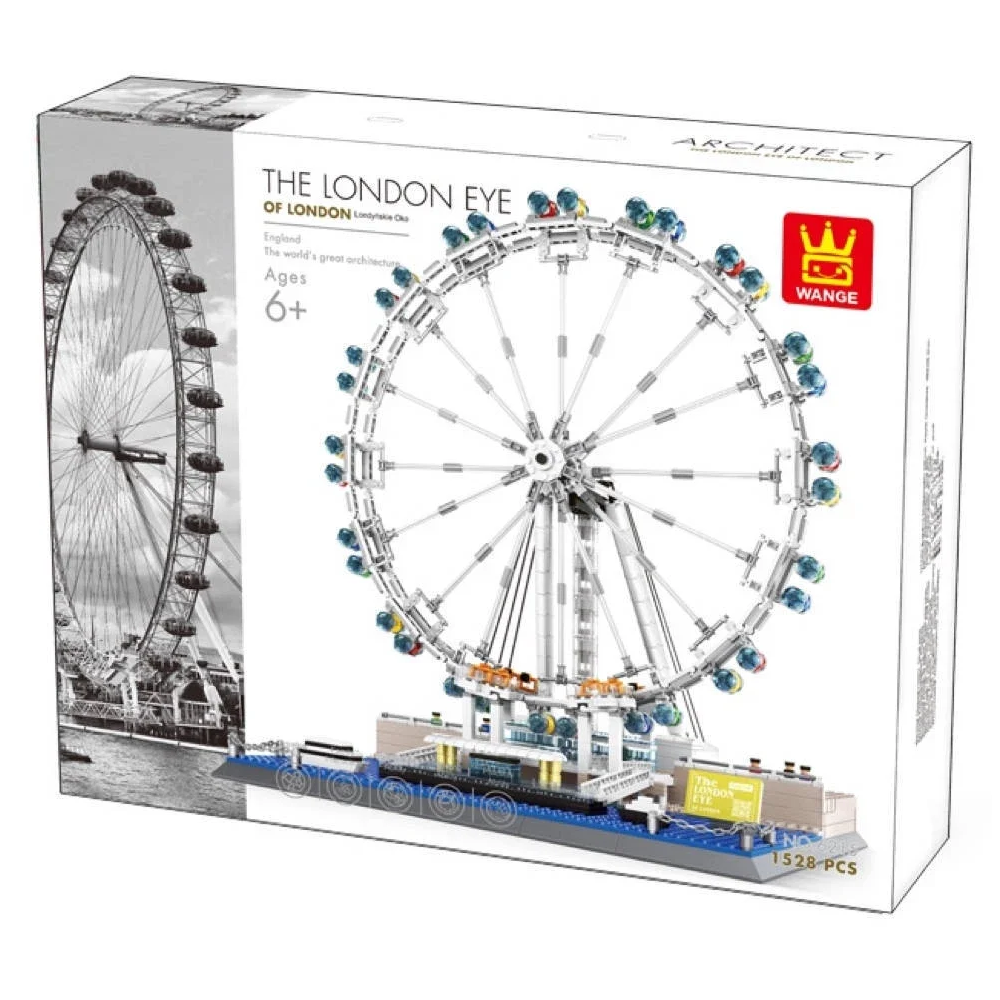 Wange Technická Stavebnica London Eye, Londýnske Oko 1528ks