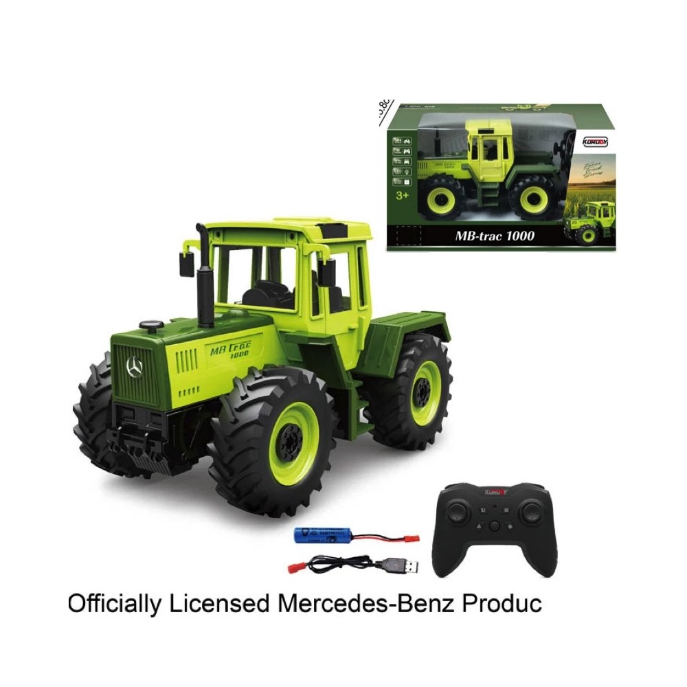 JOKO RC Traktor Mercedes na diaľkové ovládanie, zelený