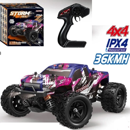 JOKO RC Auto Jeep STORM 4x4, rýchlosť 36km, Vodeodolné
