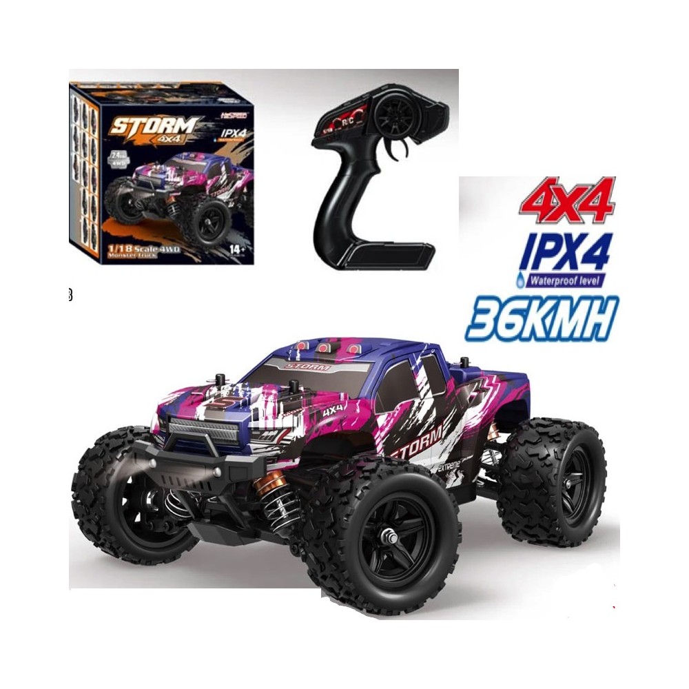 JOKO RC Auto Jeep STORM 4x4, rýchlosť 36km, Vodeodolné