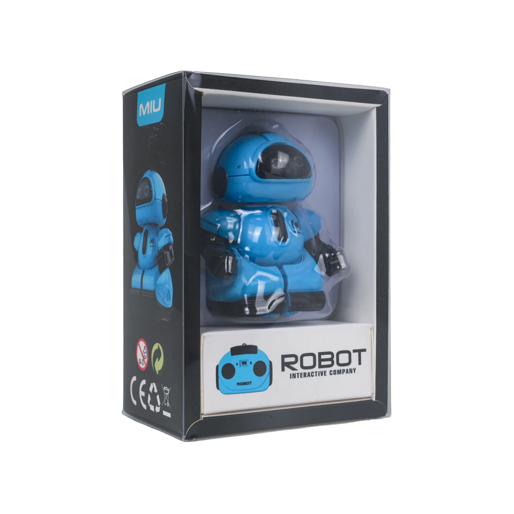 JOKO RC Robot Small Q na diaľkové ovládanie, modrý