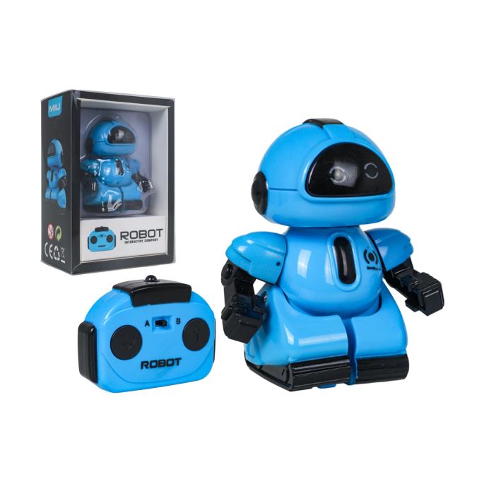 JOKO RC Robot Small Q na diaľkové ovládanie, modrý