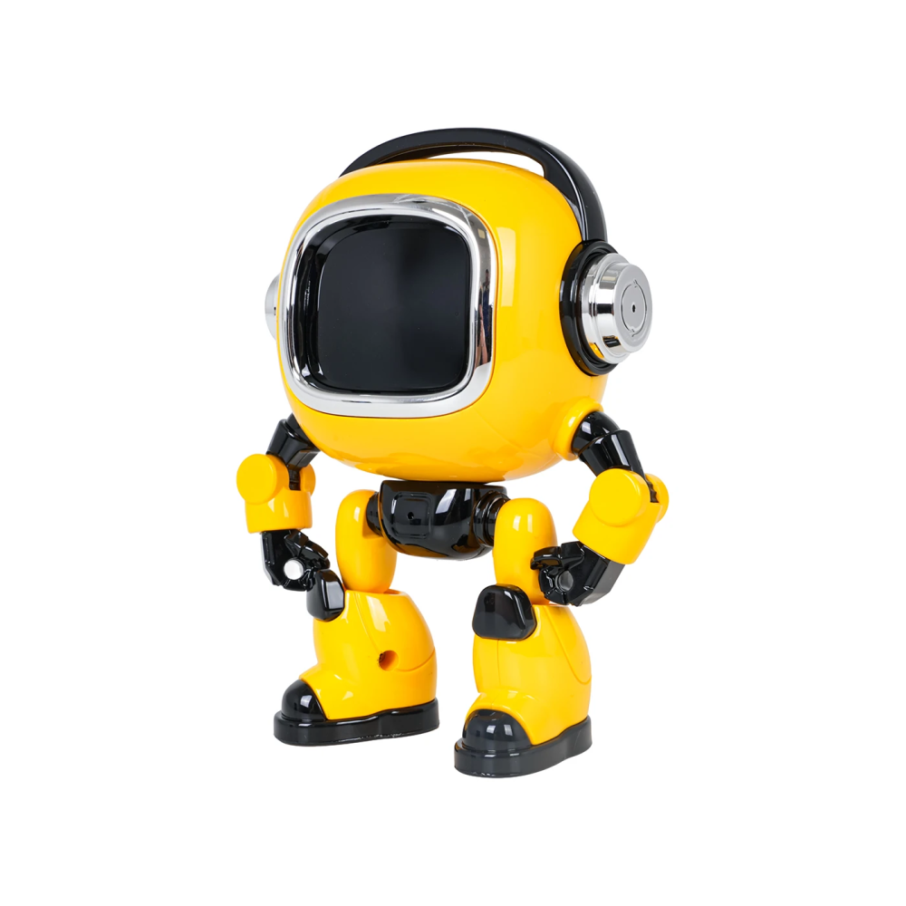 JOKO RC Inteligentný AI robot na učenie a konverzáciu, slovenský jazyk + 37 jazykov, LED svetlo, Reproduktor, Budík, žltý