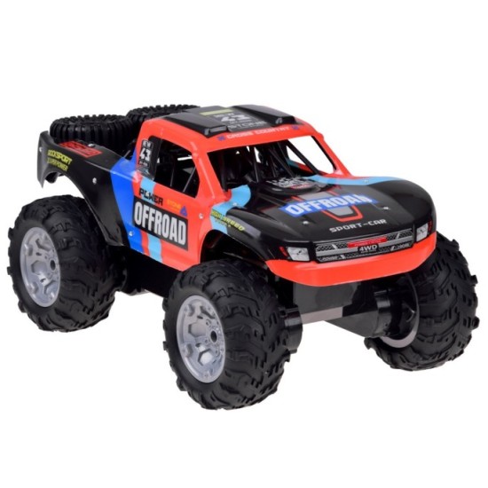 JOKO RC Auto Obojživelník 4x4, jazdí aj po vode na diaľkové ovládanie, červené