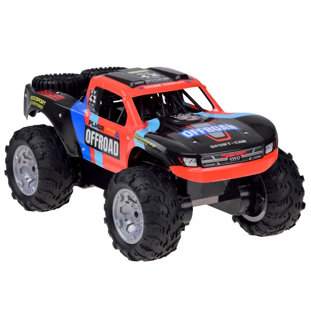 JOKO RC Auto Obojživelník 4x4, jazdí aj po vode na diaľkové ovládanie, červené