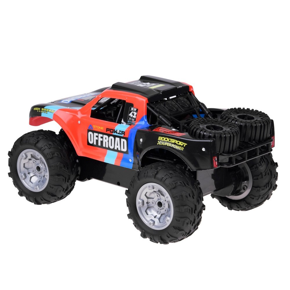 JOKO RC Auto Obojživelník 4x4, jazdí aj po vode na diaľkové ovládanie, červené