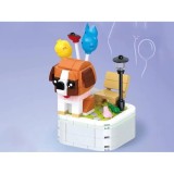 Technical blocks Series: dogs on a base Bernardyn 199pcs ZA6620 D