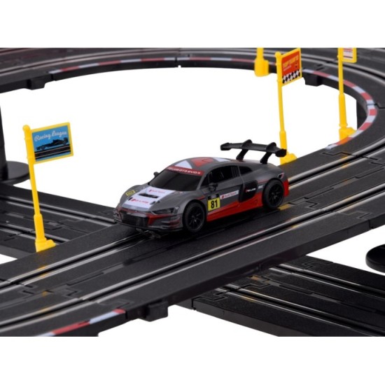 JOKO Elektrická Autodráha 525cm Audi R8 LMS GT3 EVO II s 2 autíčkami 1:43