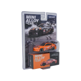 JOKO RC Kovové Driftovacie autíčko TOP SPEED 1:64, so svetlom, oranžové