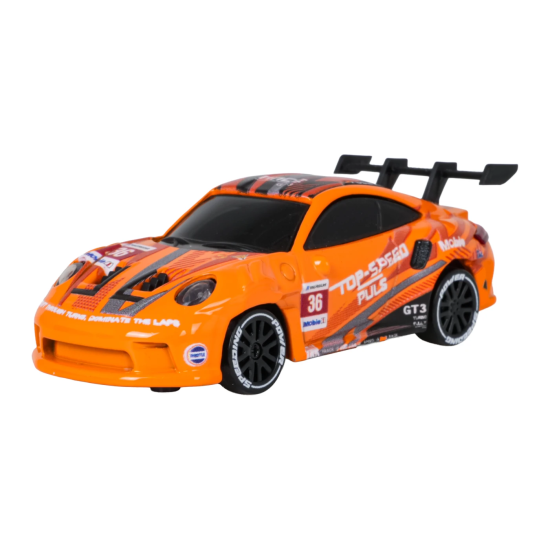 JOKO RC Kovové Driftovacie autíčko TOP SPEED 1:64, so svetlom, oranžové