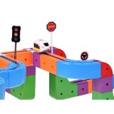 JOKO Magnetická Vlaková súprava, dráha 114ks, USB nabíjačka