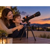 Astronomical telescope for children + metal tripod 18x 60x LUNETA ZA6300