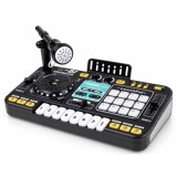 JOKO Detský Interaktívny DJ MIX Konzolový MIXER pre deti s programovaním, Bluetooth, mikrofón, svetlo