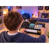 JOKO Detský Interaktívny DJ MIX Konzolový MIXER pre deti s programovaním, Bluetooth, mikrofón, svetlo
