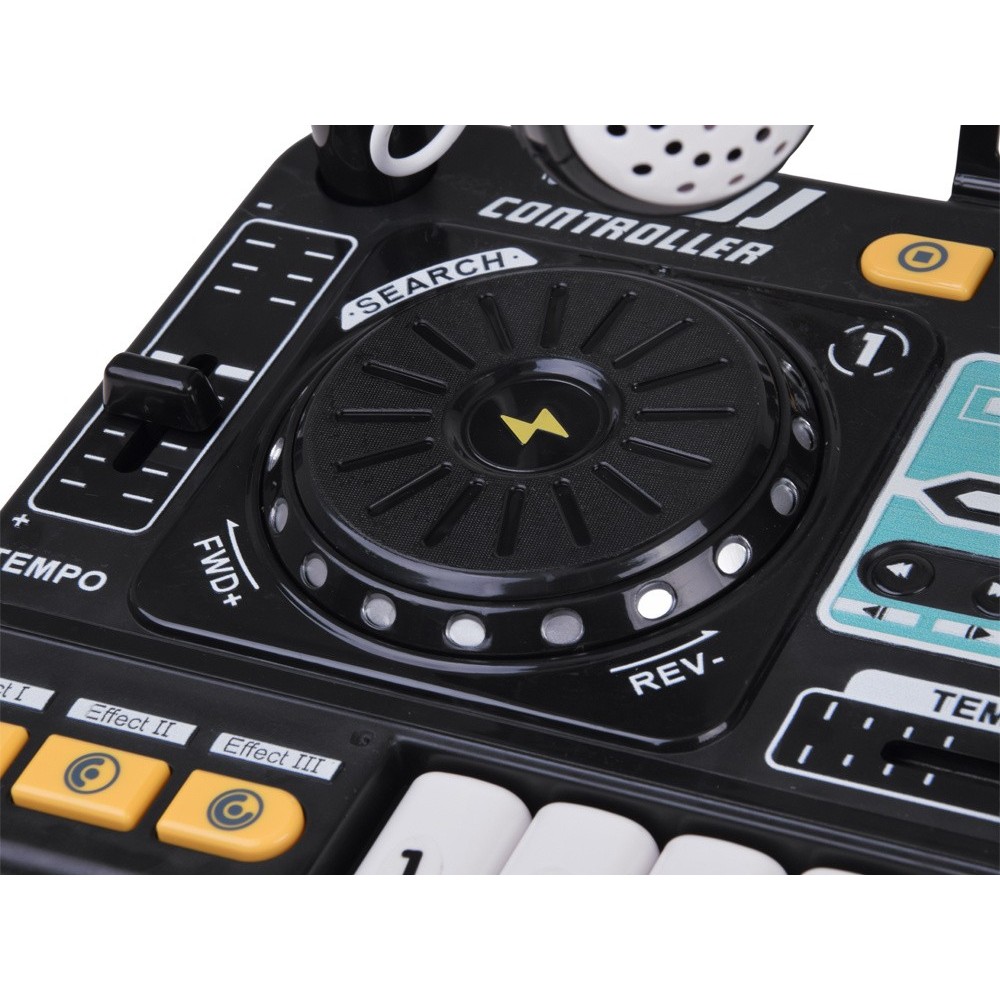 JOKO Detský Interaktívny DJ MIX Konzolový MIXER pre deti s programovaním, Bluetooth, mikrofón, svetlo