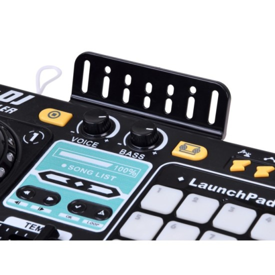 JOKO Detský Interaktívny DJ MIX Konzolový MIXER pre deti s programovaním, Bluetooth, mikrofón, svetlo