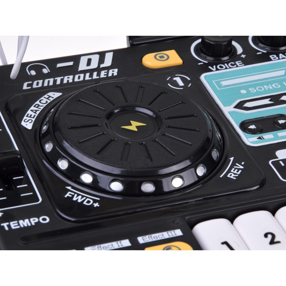 JOKO Detský Interaktívny DJ MIX Konzolový MIXER pre deti s programovaním, Bluetooth, mikrofón, svetlo