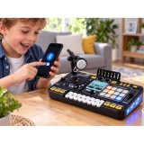 JOKO Detský Interaktívny DJ MIX Konzolový MIXER pre deti s programovaním, Bluetooth, mikrofón, svetlo