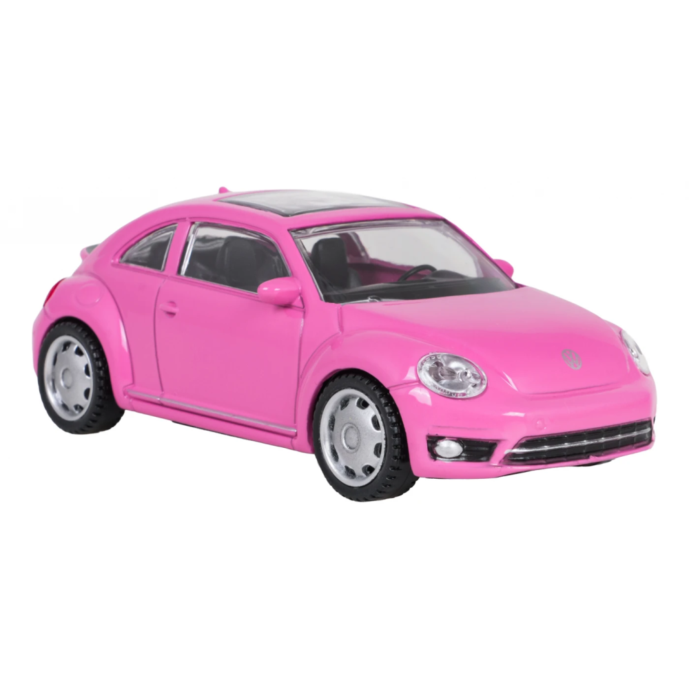 RASTA Kovový Model Autíčka Volkswagen Beetle 1:43, ružové