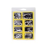 JOKO Sada Kovové Puzzle Hlavolamy 8ks