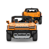 Rastar RC Technická Stavebnica Hummer EV Orange 3851ks 1:10 na diaľkové ovládanie so svetlom, oranžové