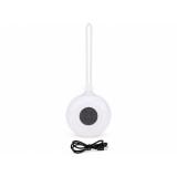 JOKO Prenosný Reproduktor Bluetooth s RGB Led svetlom, Handsfree, USB nabíjačka, biely