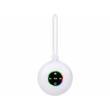 JOKO Prenosný Reproduktor Bluetooth s RGB Led svetlom, Handsfree, USB nabíjačka, biely