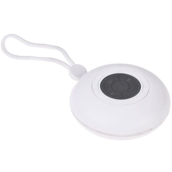 JOKO Prenosný Reproduktor Bluetooth s RGB Led svetlom, Handsfree, USB nabíjačka, biely