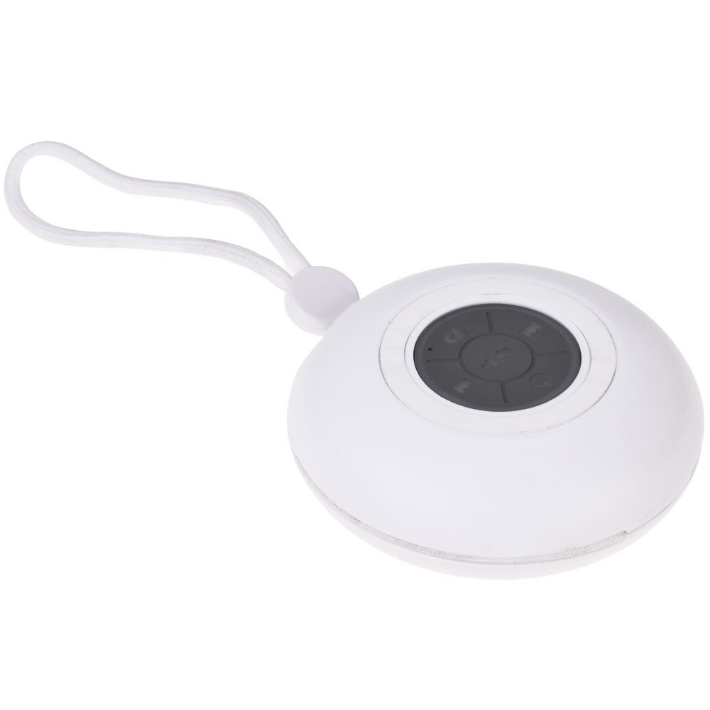 JOKO Prenosný Reproduktor Bluetooth s RGB Led svetlom, Handsfree, USB nabíjačka, biely