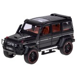 JOKO RC Kovové Auto Mercedes Brabus G800 G Class s Dymom na diaľkové ovládanie, Led svetlo, otváracie dvere, čierne