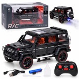 JOKO RC Kovové Auto Mercedes Brabus G800 G Class s Dymom na diaľkové ovládanie, Led svetlo, otváracie dvere, čierne