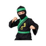 JOKO Detská Kostým Ninja, veľkosť M