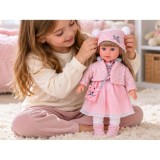 JOKO Bábika v elegantných šatách 43cm, ružová