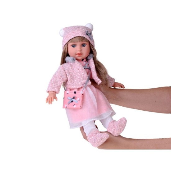 JOKO Bábika v elegantných šatách 43cm, ružová