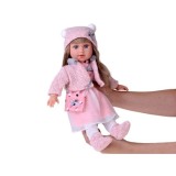 JOKO Bábika v elegantných šatách 43cm, ružová