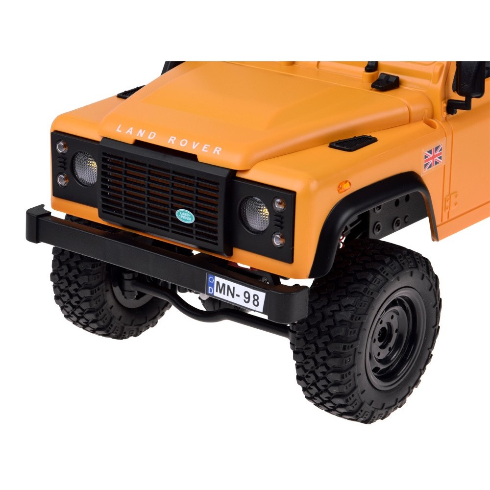 JOKO RC Auto LAND ROVER Defender 90 4x4, na diaľkové ovládanie, oranžové