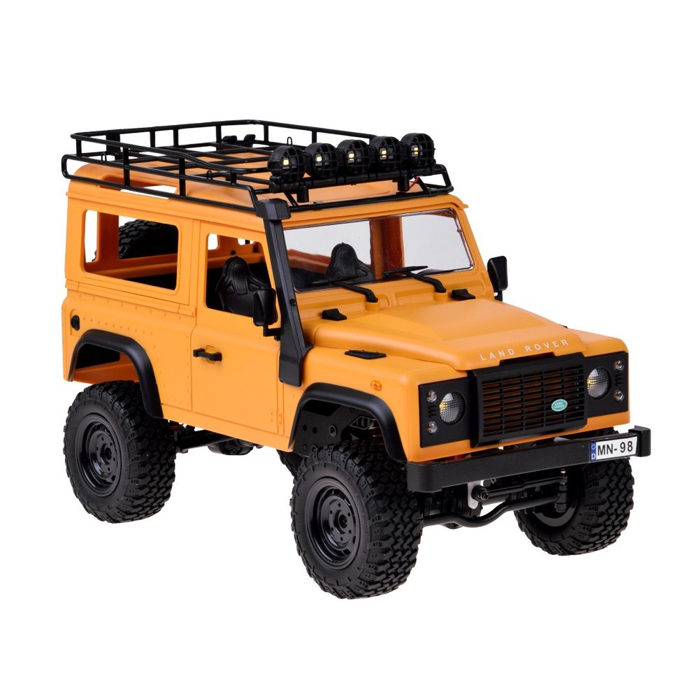 JOKO RC Auto LAND ROVER Defender 90 4x4, na diaľkové ovládanie, oranžové