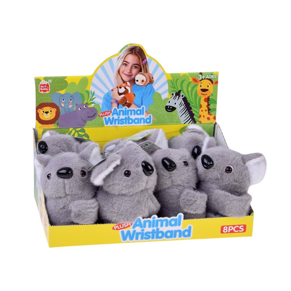JOKO Plyšová Hračka Koala, flexibilná, na ruku, na batoh