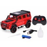 JOKO RC Kovové Auto Mercedes Brabus G800 G Class s Dymom na diaľkové ovládanie, Led svetlo, otváracie dvere, červené
