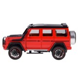 JOKO RC Kovové Auto Mercedes Brabus G800 G Class s Dymom na diaľkové ovládanie, Led svetlo, otváracie dvere, červené