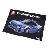 Building Blocks Police Sports Car 313 Pieces ZA6630
