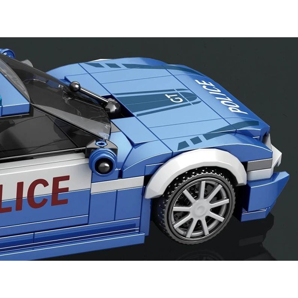 Building Blocks Police Sports Car 313 Pieces ZA6630