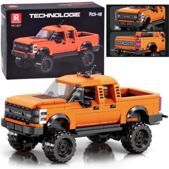 JOKO Technická Stavebnica Auto Pick Up Off-Road 423ks, oranžové