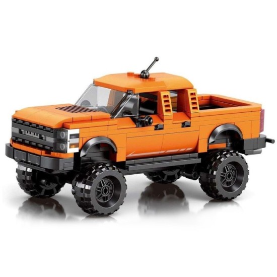 JOKO Technická Stavebnica Auto Pick Up Off-Road 423ks, oranžové
