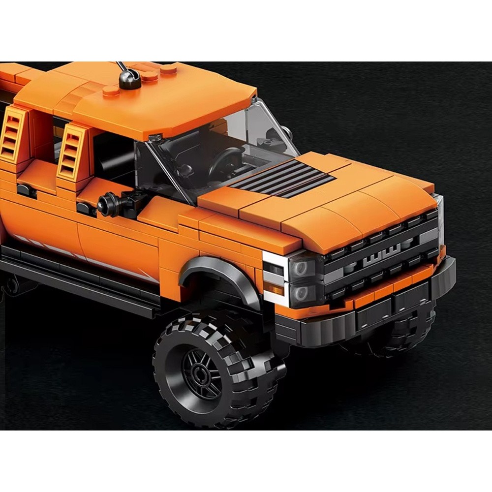 JOKO Technická Stavebnica Auto Pick Up Off-Road 423ks, oranžové