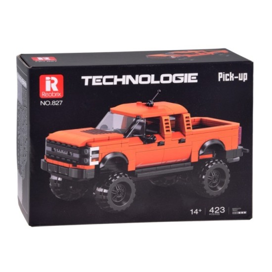 JOKO Technická Stavebnica Auto Pick Up Off-Road 423ks, oranžové