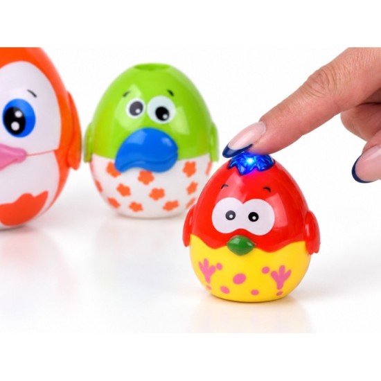JOKO Detská Veža, interaktívne vajíčka, skladačka Puzzle zvieratká
