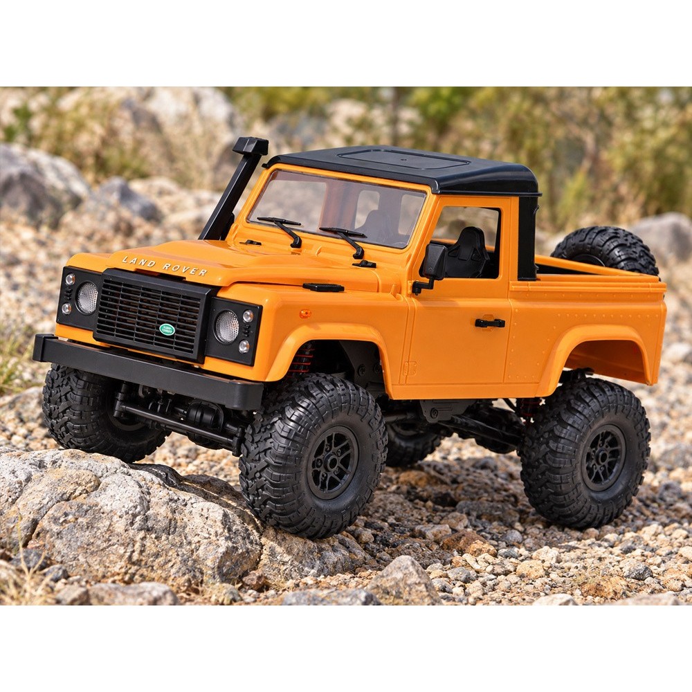 JOKO RC Auto LAND ROVER Defender 90 4x4 1:12, na diaľkové ovládanie, oranžové