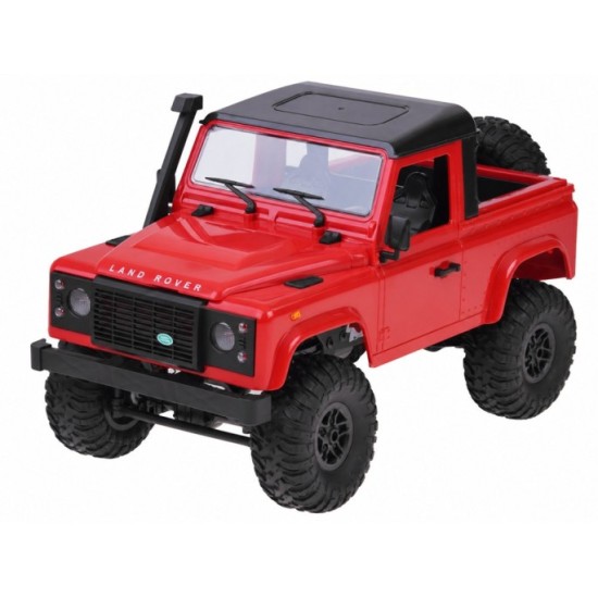 JOKO RC Auto LAND ROVER Defender 90 4x4 1:12, na diaľkové ovládanie, červené